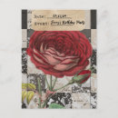 Search for birthday save the date postcards Vintage
