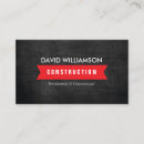 Search for banner business cards Contractor