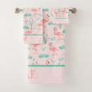 Search for flamingo bathroom accessories Palm leaves