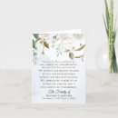 Search for white flowers sympathy thank you cards Grief