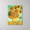 Search for sunflower canvas prints Still life