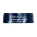 Search for blue metallic return address labels Calligraphy