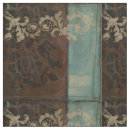 Search for turquoise and brown fabric Abstract