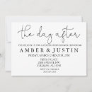 Search for rehearsal brunch invitations The night before