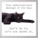 Search for demotivator posters Cat