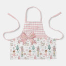 Search for big size aprons Girl