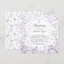 Search for pastel christening invitations Watercolor