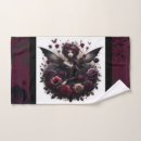 Search for dark rose bath towels Goth