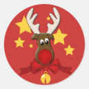 Search for christmas rudolph stickers North pole