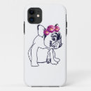 Search for cute french bulldog iphone cases Pink