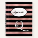 Search for rose gold stripes notebooks Elegant