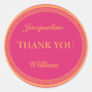 Search for ethnic wedding stickers Thank you