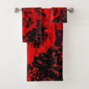 Search for goth bath towels Red
