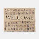 Search for egyptian doormats Hieroglyphics