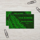 Search for environment business cards Leaves