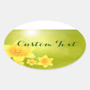 Search for yellow oval stickers Flower