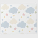 Search for cloud wrapping paper Gender neutral