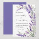 Search for rustic lavender wedding invitations Vintage