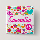 Search for girly square badges Rainbow