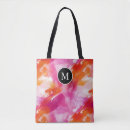 Search for abstract tote bags Pink