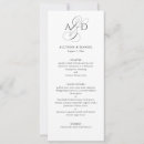 Search for menu wedding invitations Simple