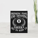 Search for funny shooting cards Billiards design