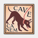 Search for dog magnets Beware of dog