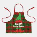 Search for red check gingham aprons For kids