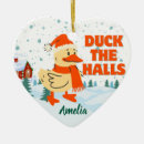 Search for duck christmas tree decorations Xmas