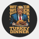 Search for funny dinner stickers Santa claus