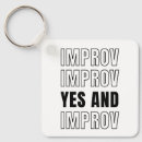 Search for comedy key rings Improv