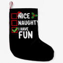 Search for naughty or nice christmas stockings Xmas