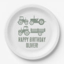 Search for tractor paper plates Boy