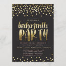 Search for holiday hen party invitations Gold