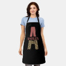 Search for alphabet letters aprons Monogrammed