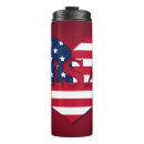 Search for blue stripes travel mugs Flag