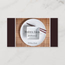 Search for table setting business cards Modern