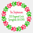 Search for holiday envelope seals Green