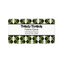 Search for dazzling return address labels Modern