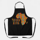 Search for african print aprons Black