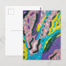 Search for multi coloured postcards Abstract