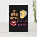 Search for hearing impaired cards Deaf