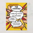 Search for pop art wedding invitations Comic book