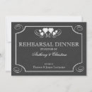 Search for hearts rehearsal dinner invitations Vintage