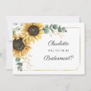 Search for sunflower bridesmaid cards Greenery