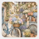Search for bicycle with flowers stickers For her