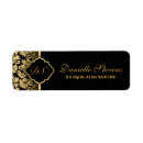 Search for black damask return address labels Damasks