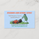 Search for funny lawn business cards Cartoon