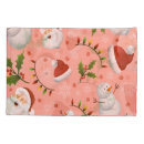 Search for snowflake pillowcases Pink