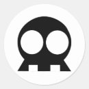 Search for advertisements round stickers Black